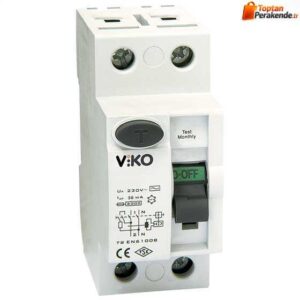Viko-VTR2-2530-2x25A-30mA-Ac-Tip-Kacak-Akim-Rolesi.jpg Viko - VTR2-2530 2x25A 30mA Ac Tip Kaçak Akım Rölesi